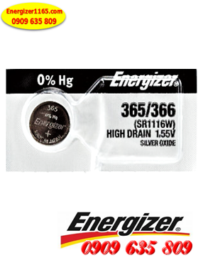 Energizer SR1116W-365; Pin đồng hồ 1.55v Energizer SR1116W-365 Silver Oxide 